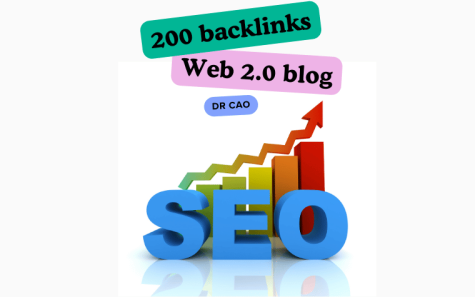 Gói 200 backlinks Blog 2.0 Giá Rẻ