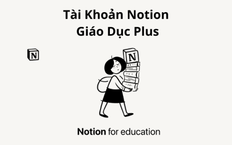 Tài khoản Notion Education Plus 1 năm