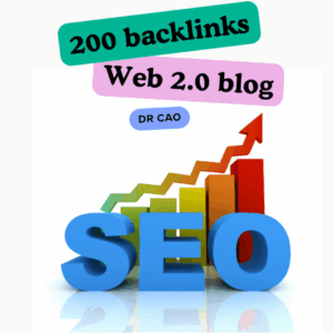 Gói backlink cho website: Web 2.0 Blogs