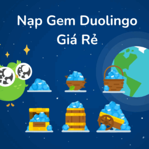 Nạp Gem Duolingo Giá Rẻ