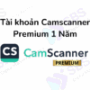 Nâng Cấp Tài khoản Camscanner Premium 1 Năm