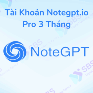 Tài Khoản Notegpt.io Pro 3 Tháng