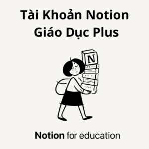 Tài khoản Notion Education Plus 1 năm